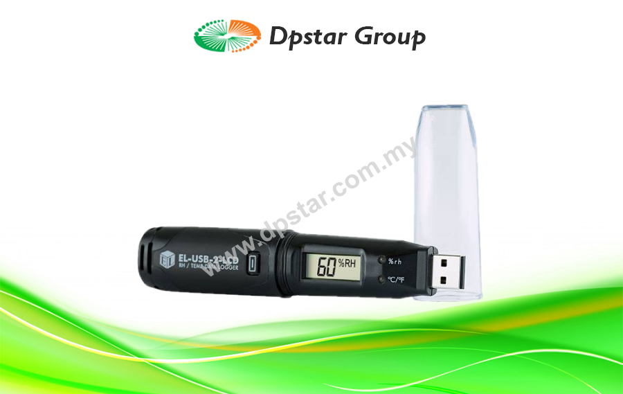 Temperature & Relative Humidity Data Logger - Lascar EL-USB-2-LCD