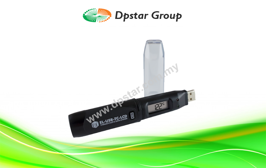 håndtering Alle slags Thrust Thermocouple Temperature Data Logger - Lascar EL-USB-TC-LCD - Dpstar Group